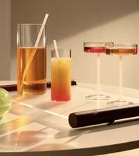 Ikea Varmblixt karafka szklana z meszadelkiem szklanym