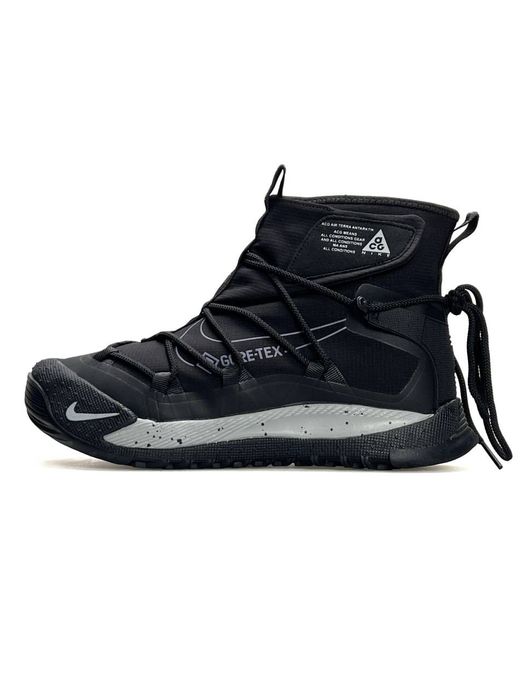 ТОП! Nike ACG Air Terra Antarktik Fur Black Light Grey 36-46 найк