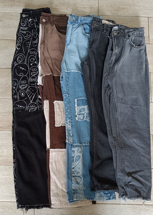 Spodnie jeansowe dla nastolatki 36