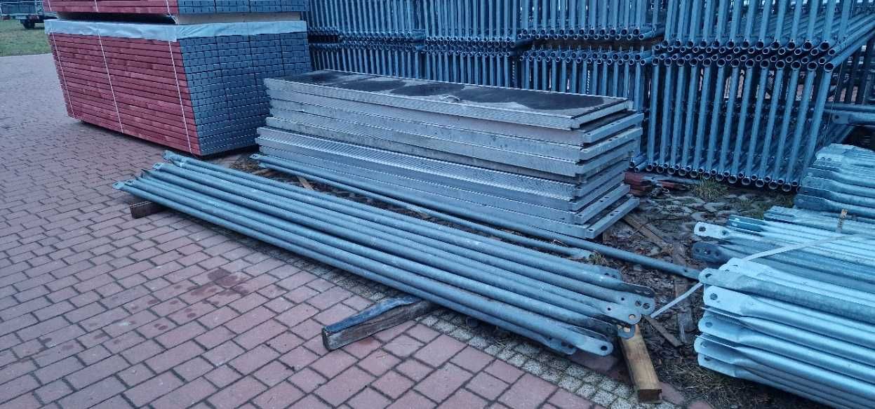 RUSZTOWANIE używane elewacyjne fasadowe system RUX możliwość dostawy