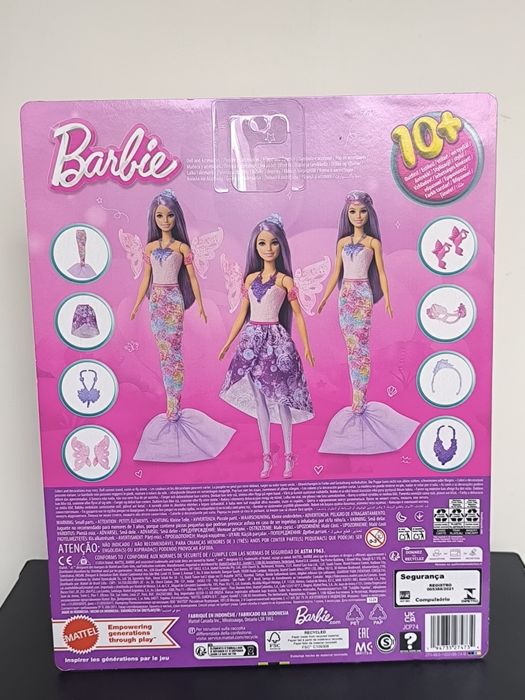 Zestaw Barbie - Lalka Baśniowe przebieranki