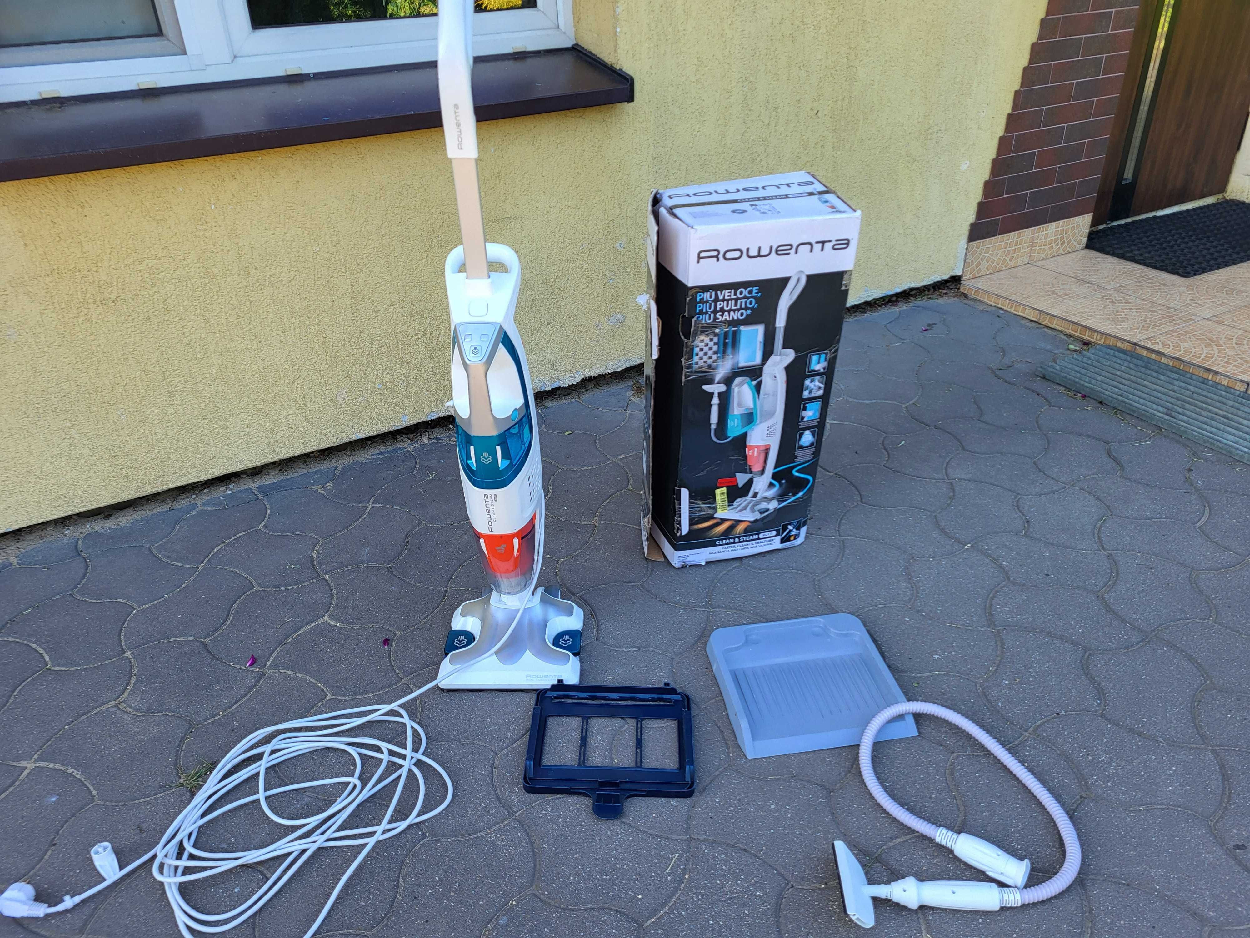 Mop Rowenta Odkurzacz parowy 3 w 1 Clean  Steam RY8544 mocny 1700w