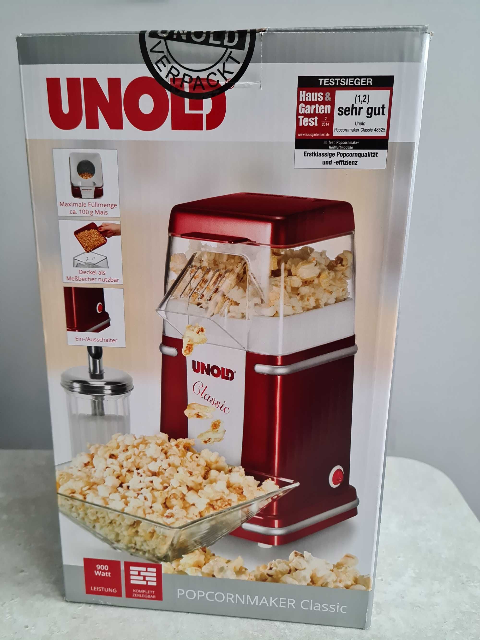 Maszyna / urządzenie do przygotowywania popcornu UNOLD 48525