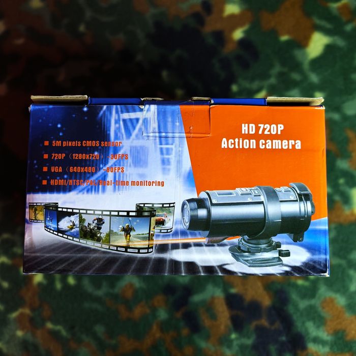 Sportowa kamera ,,Posejdon" HD 720P