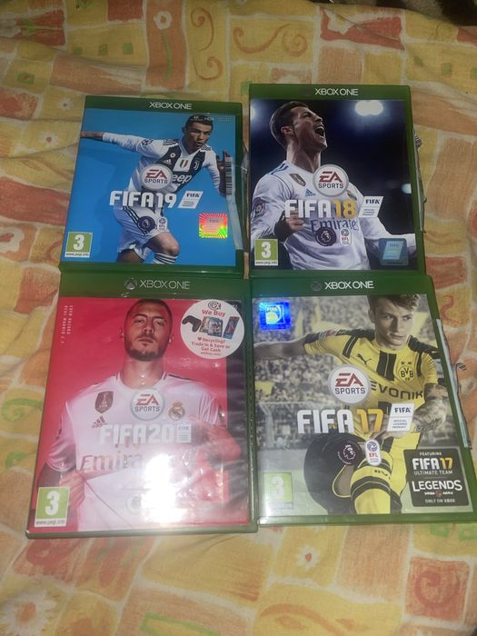 Диски лицензионные для Xbox ONE Fifa 16,17,18,20