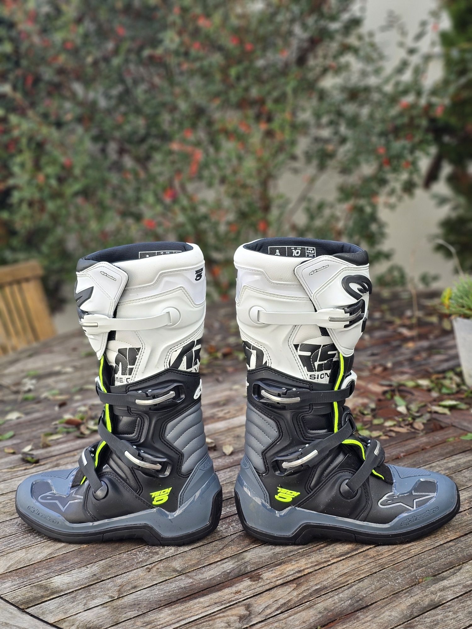 Botas Alpinestars Tech 5 -  Tam. 44.5 - Igual a Novas Usadas 1x