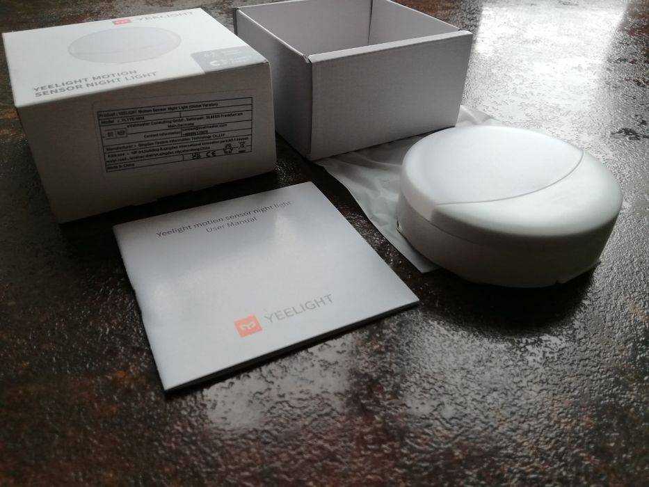 Лампа Xiaomi Yeelight, аккумуляторная (автомат.сенсор включения)