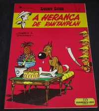 Livro BD A Herança de Rantanplan Lucky Luke Meribérica