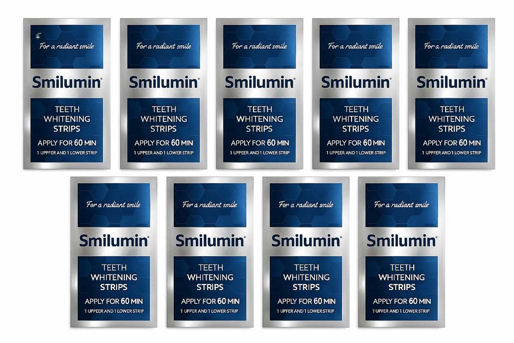 Najmocniejsze paski wybielające 40 szt. z USA  Smilumin LED CREST