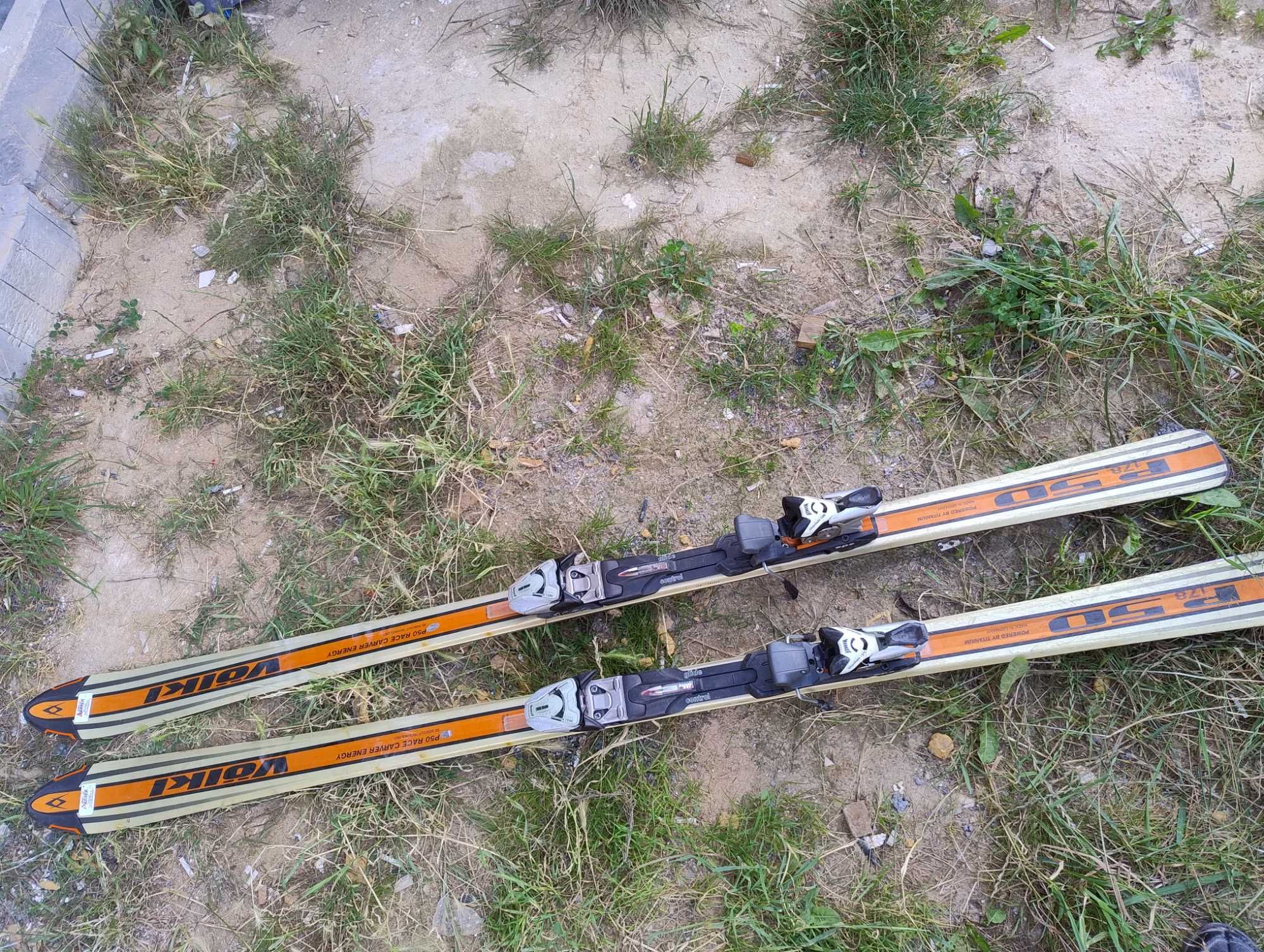 wiązania MARKER Titanium 1200 glide control eps + VOLKL p50 race narty