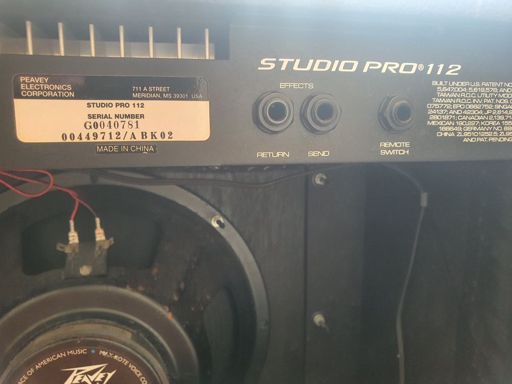 Amplificador Peavey  Studio Pro 112