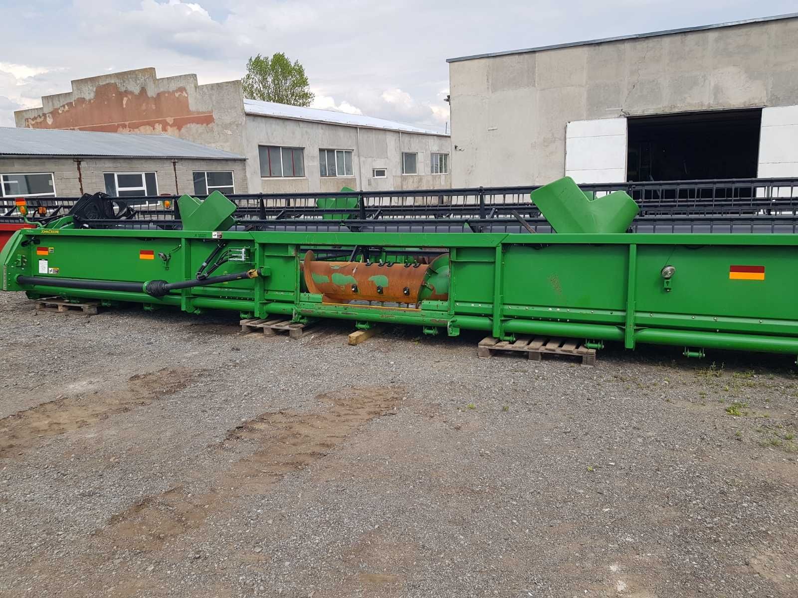 Жатка гідрофлекс з США John deere F635. 10,6m рік 2012.