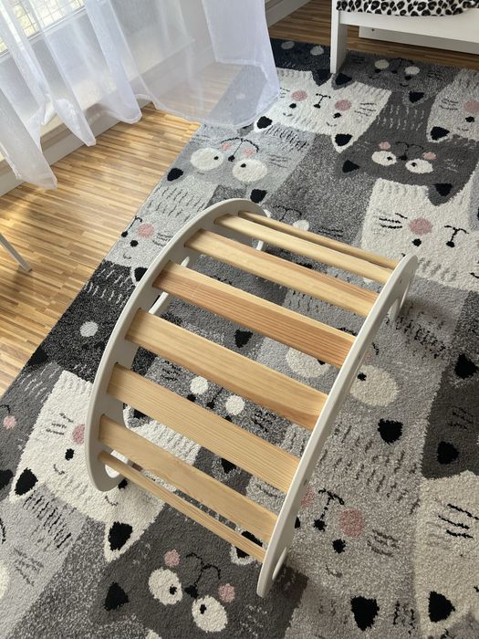 Zesraw Bujak Montessori + blat / stolik + kszeselko 3w1