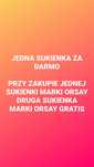 GRATIS ZA DARMO 1 sukienka orsay rozmiar S lub M