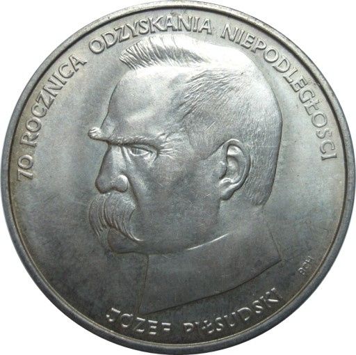 50.000 zł Józef Piłsudski 1988 r.