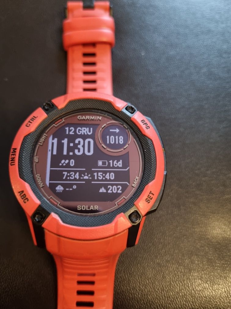 Garmin instinct 2X solar