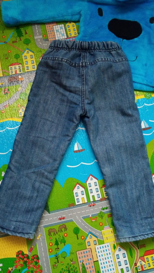 Продается комплект брюки штаны джинсы кофта меховушка
