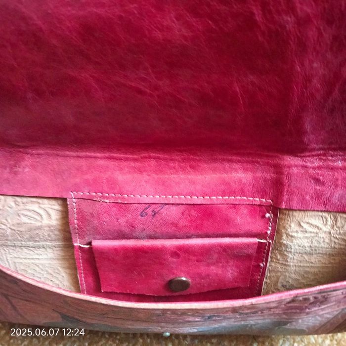 Новый сумка кожаная