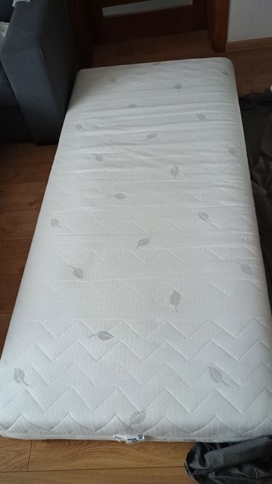 Łóżko piętrowe z biurkiem Ikea SVARTA 90x200 cm