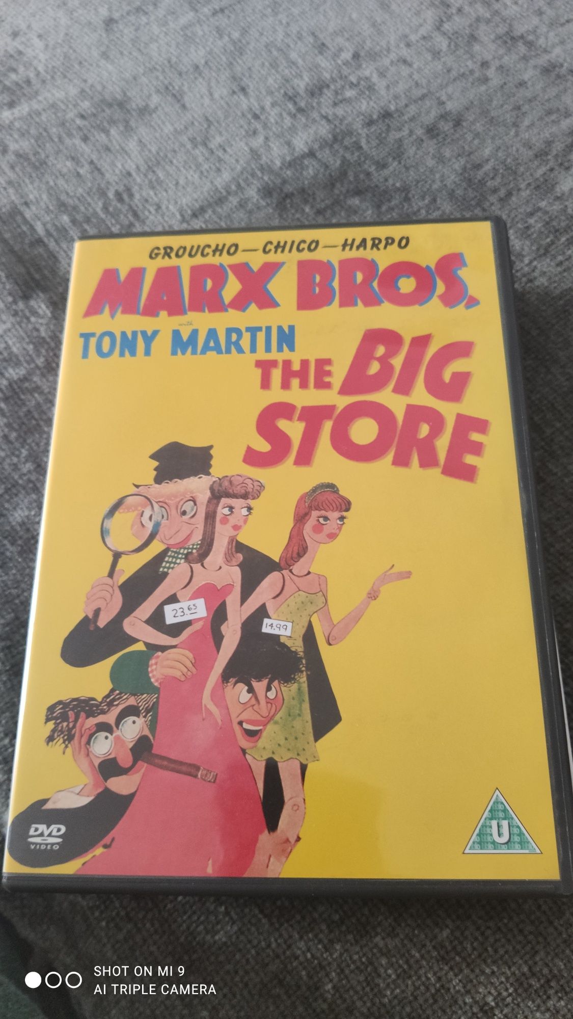DVD - Marx Brothers wirh Tony Martin - The Big Store