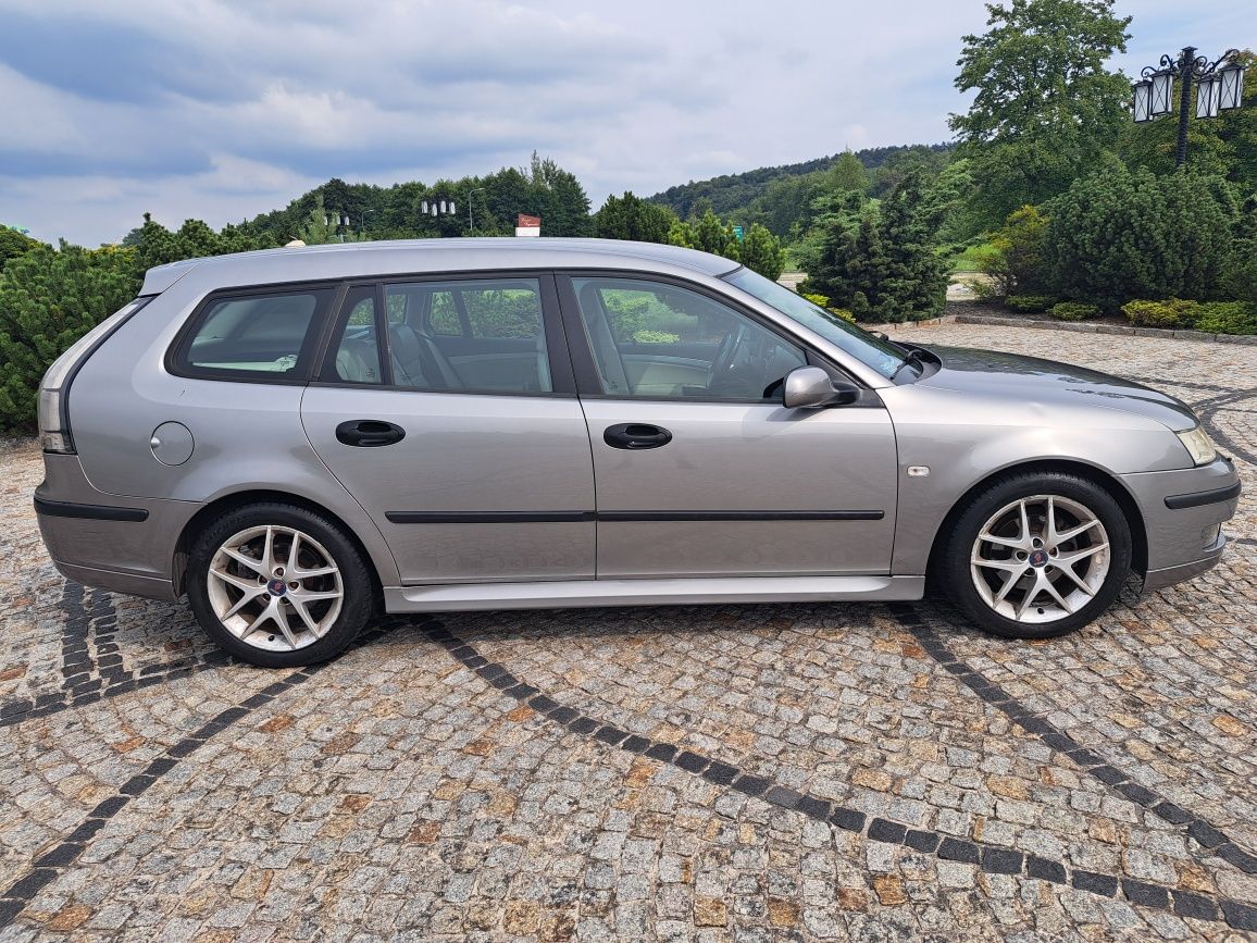 Saab 9-3 1.9 TiD 2006r Kombi Skóry Xenon Automat