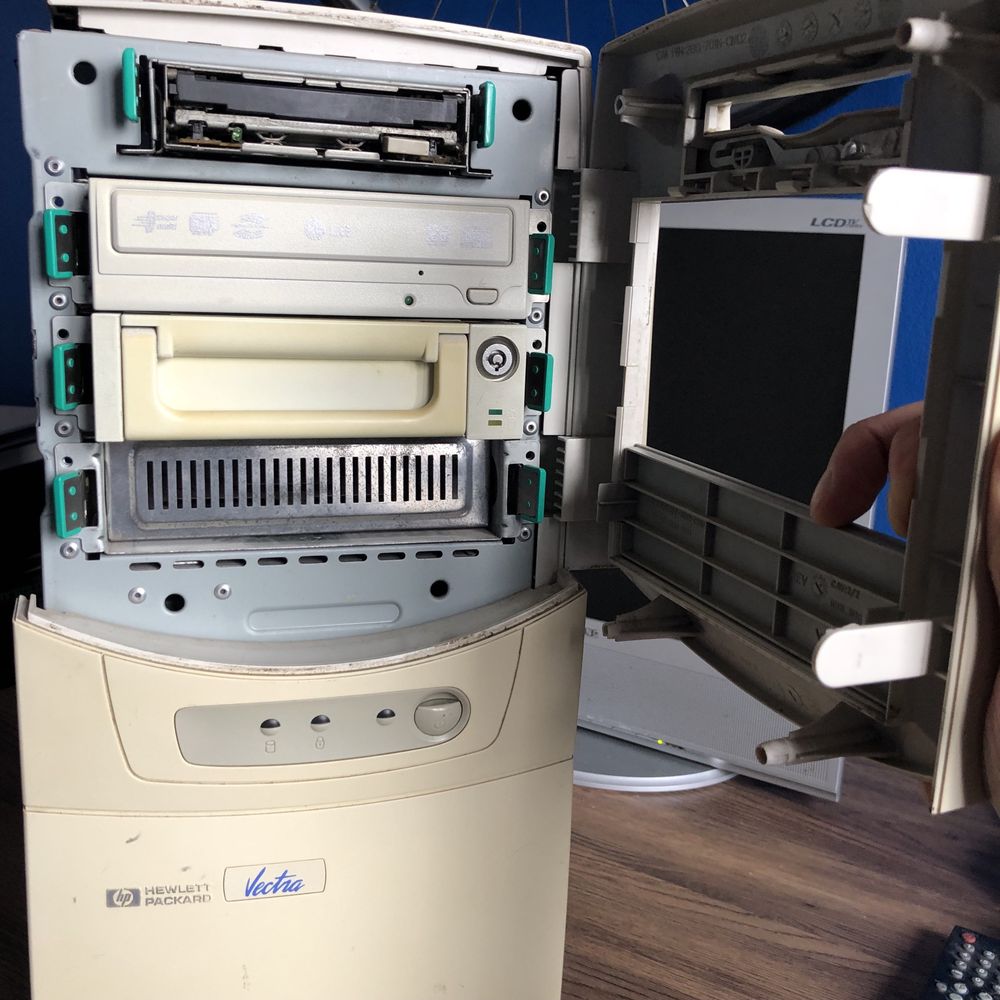Retro PC Pentium 3 III 500, plyta glowna P6SET-ML, obudowa pc retro