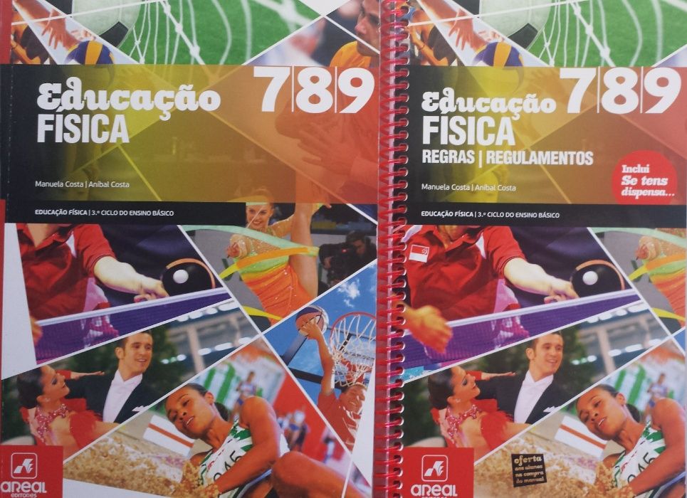 Manuais Educação Física 7/8/9 anos NOVOS