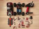 WLToys A979 + гора запчастей