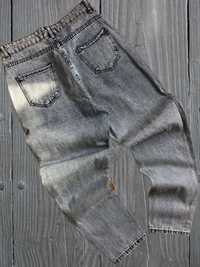 Вінтажні авангардні джинсові штани Y2K Bondage Denim
