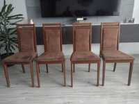 Komplet czterech krzesel krzesło