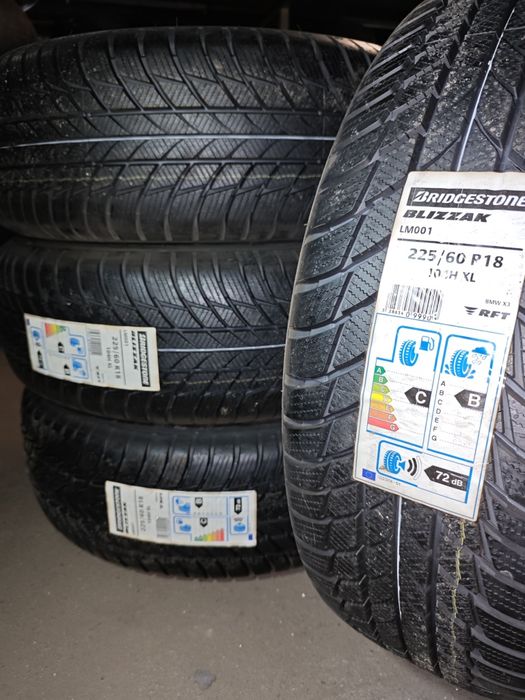 225/60 r18 Bridgestone Blizzak LM001 BMW runflat