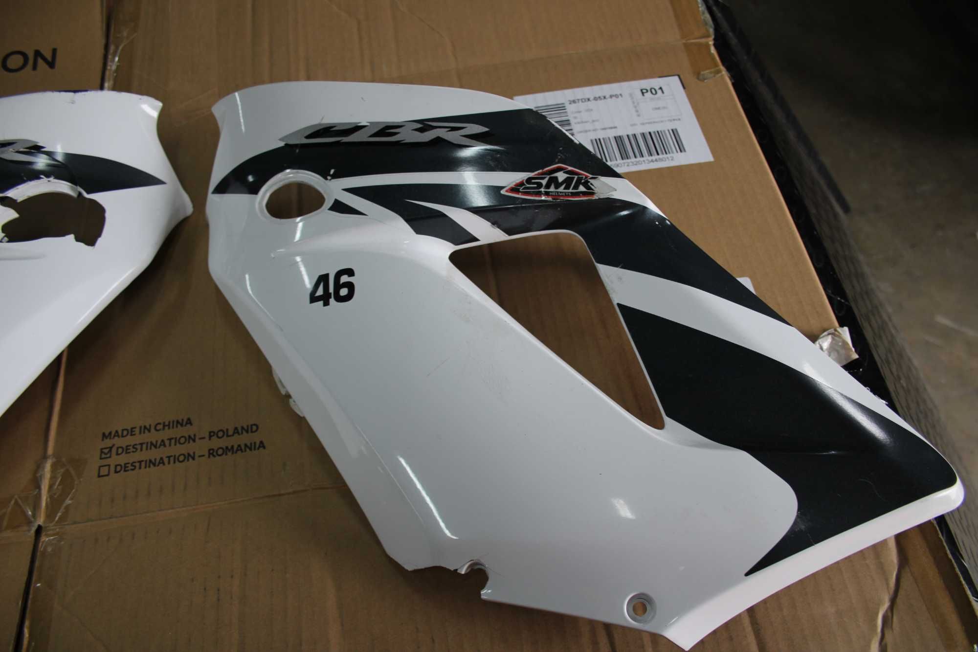 Lewa Prawa Owiewka Boczek Plastik Honda CBR 125 JC39 07-10