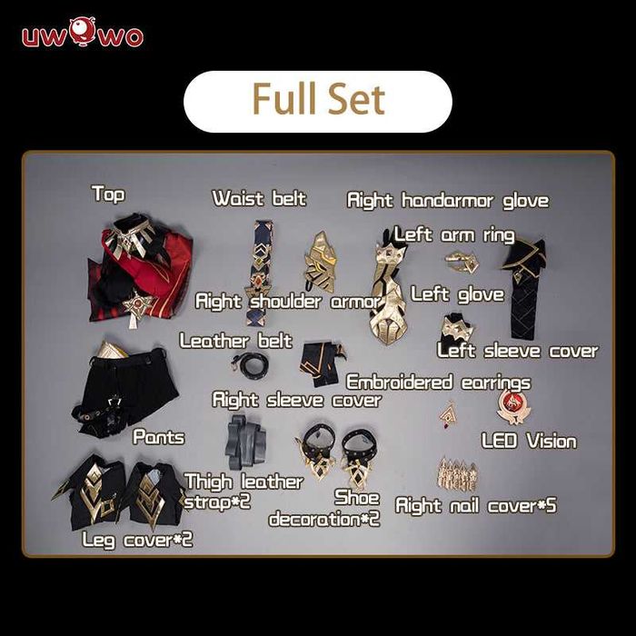 Dehya cosplay Genshin Impact, Uwowo