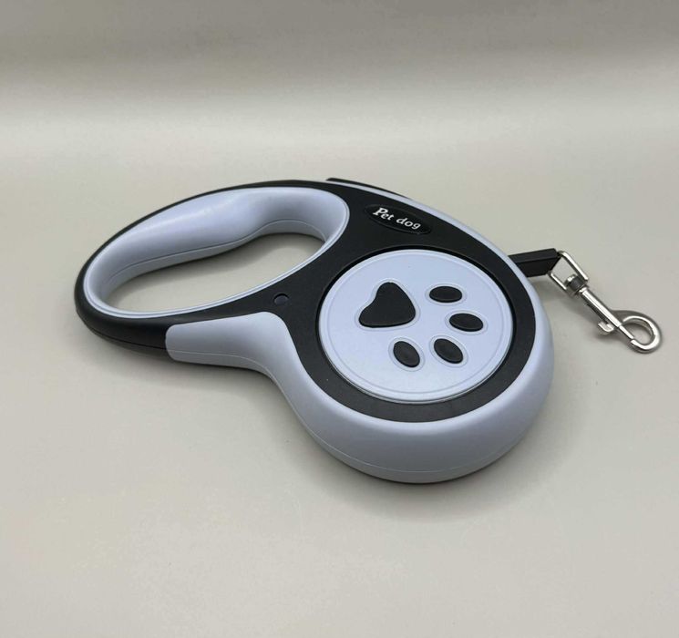 Zwijana SMYCZ dla psa automatyczna taśma 5 M