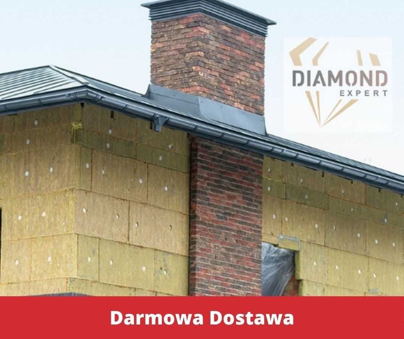 Wełna Mineralna Skalna Na Elewacje Wentylowane Fasadowa Rockwool Welon