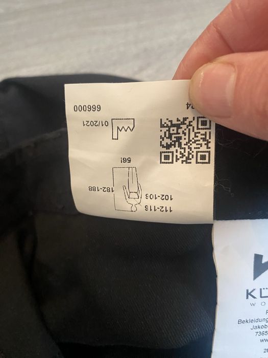 Kobler Fairtrade meskie spodnie capri