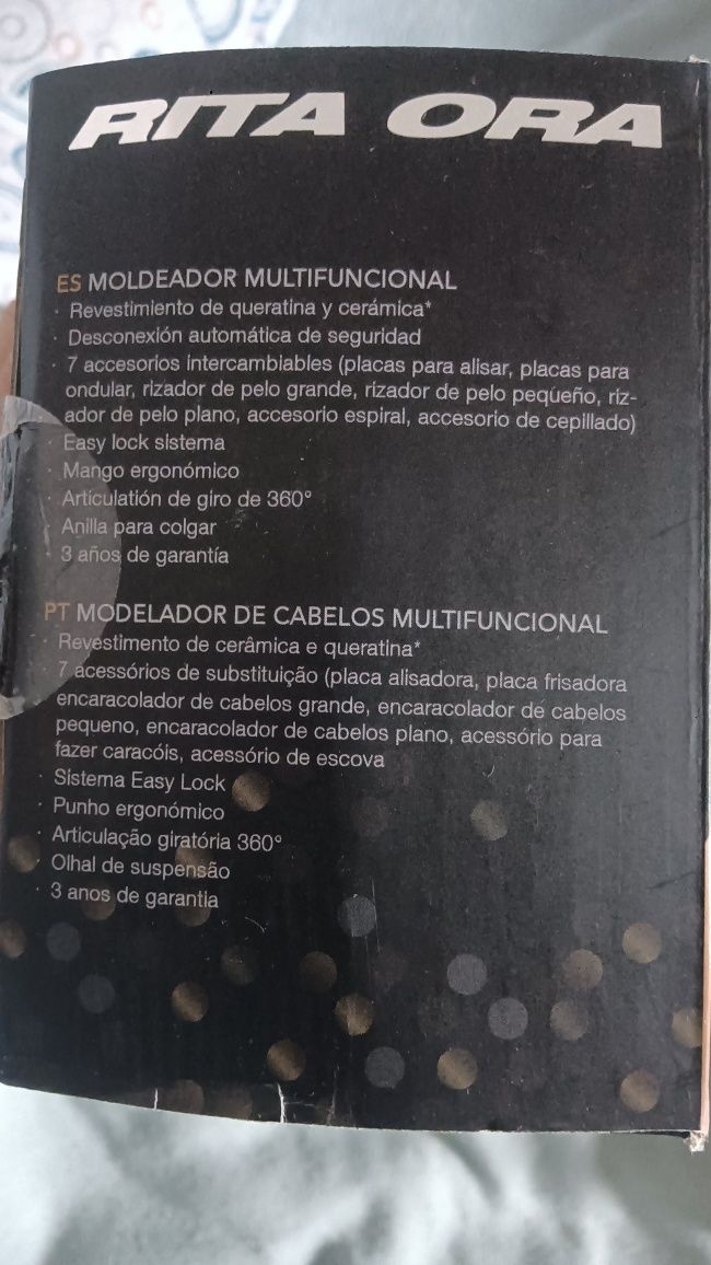 Modelador de cabelos multifuncional