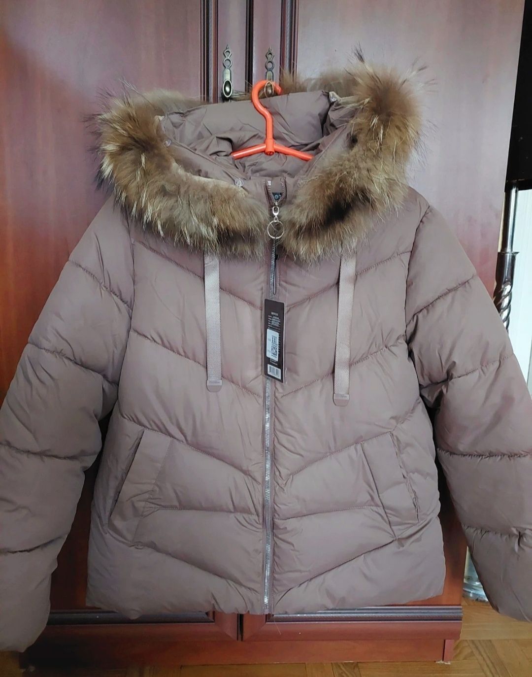 Ciepła kurtka damska r. 2xl Dorimodes