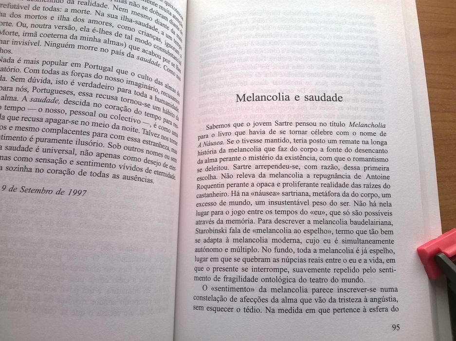 Portugal como Destino e Mitologia da Saudade - Eduardo Lourenço