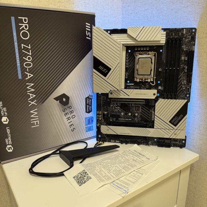 Топ комплект i5 14600KF, Z790 Msi Pro WiFi материнська плата, процесор