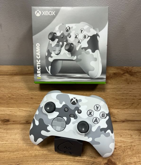 Kontroler Pad Xbox Series Arctic Camo Bezprzewodowy | Z Pudełkiem