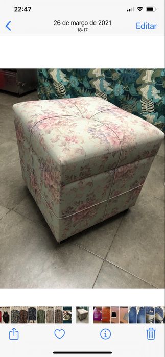 Puff’s estampados Gato Preto