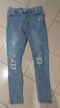 Spodnie z dziurami damskie Jeans LAULIA ° rozm. 38