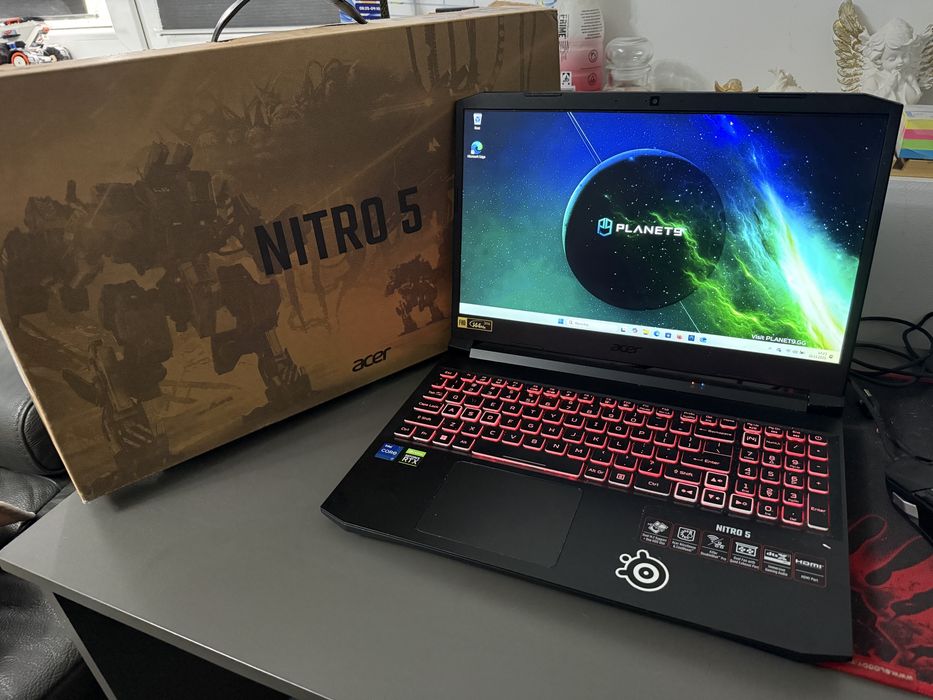 Laptop gamingowy ACER i7 11-gen/16gb/gtx 3070 8gb/ ssd 1tb