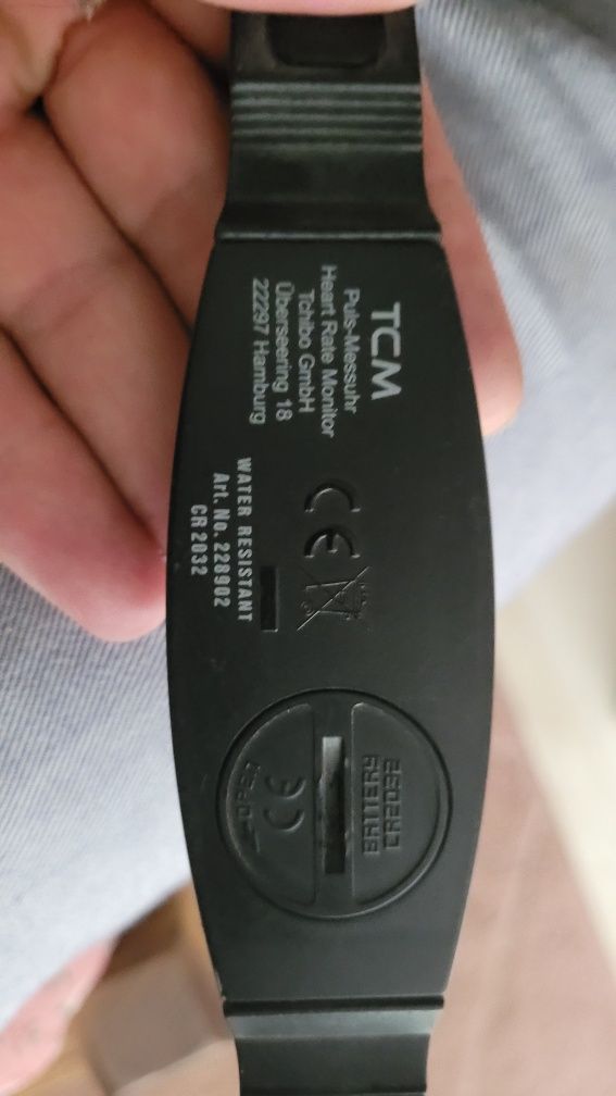 czujnik napiersiowy do pulsometru opaska TCM
