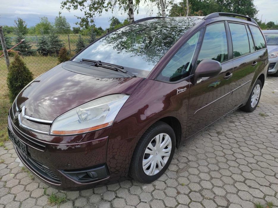 Citroen C4 Grand Picasso fotele boczki wnętrze