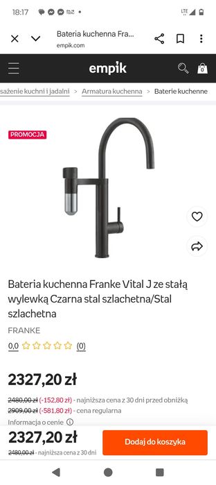 Bateria franke vital j TANIO