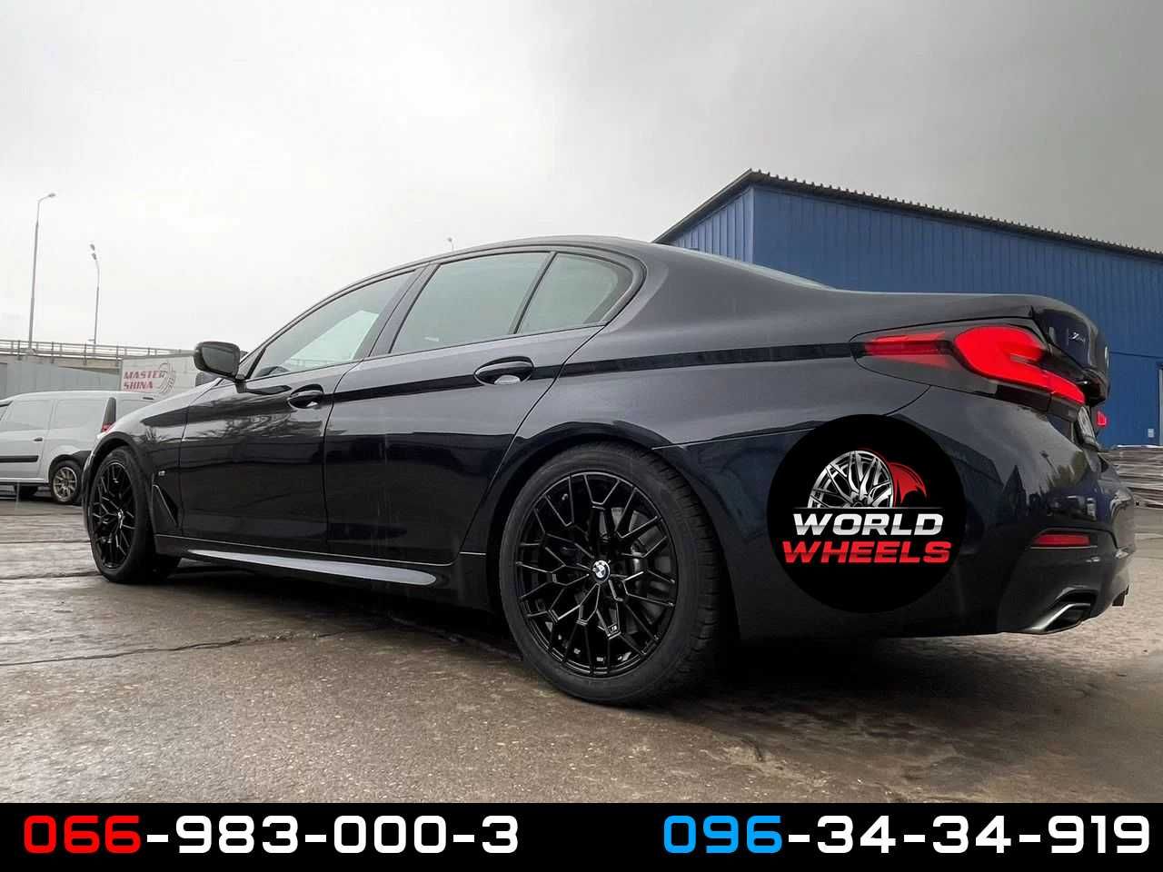 Диски R19 5x120 BMW F30 F06 F07 F25 F15 F10 E53 разноширокие