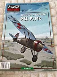 Mały Modelarz samolot PZL P 11 c nr 9/2003