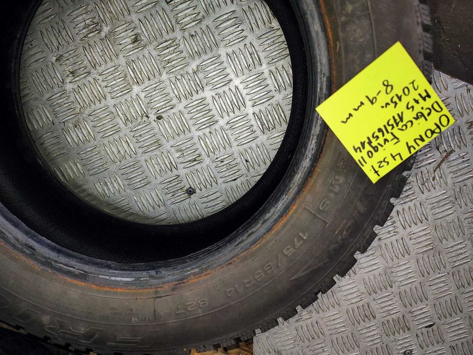 opony 4szt 175/65 R14 8-9mm 2015r